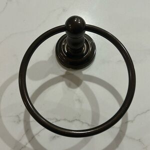 Towel Ring in vintage bronze finish